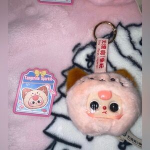 Baby Three “Petit Cat Wardrobe Head” Series - Tangerine Sparkle